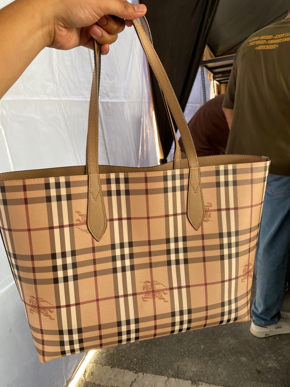 Burberry Burberry Haymarket Tote